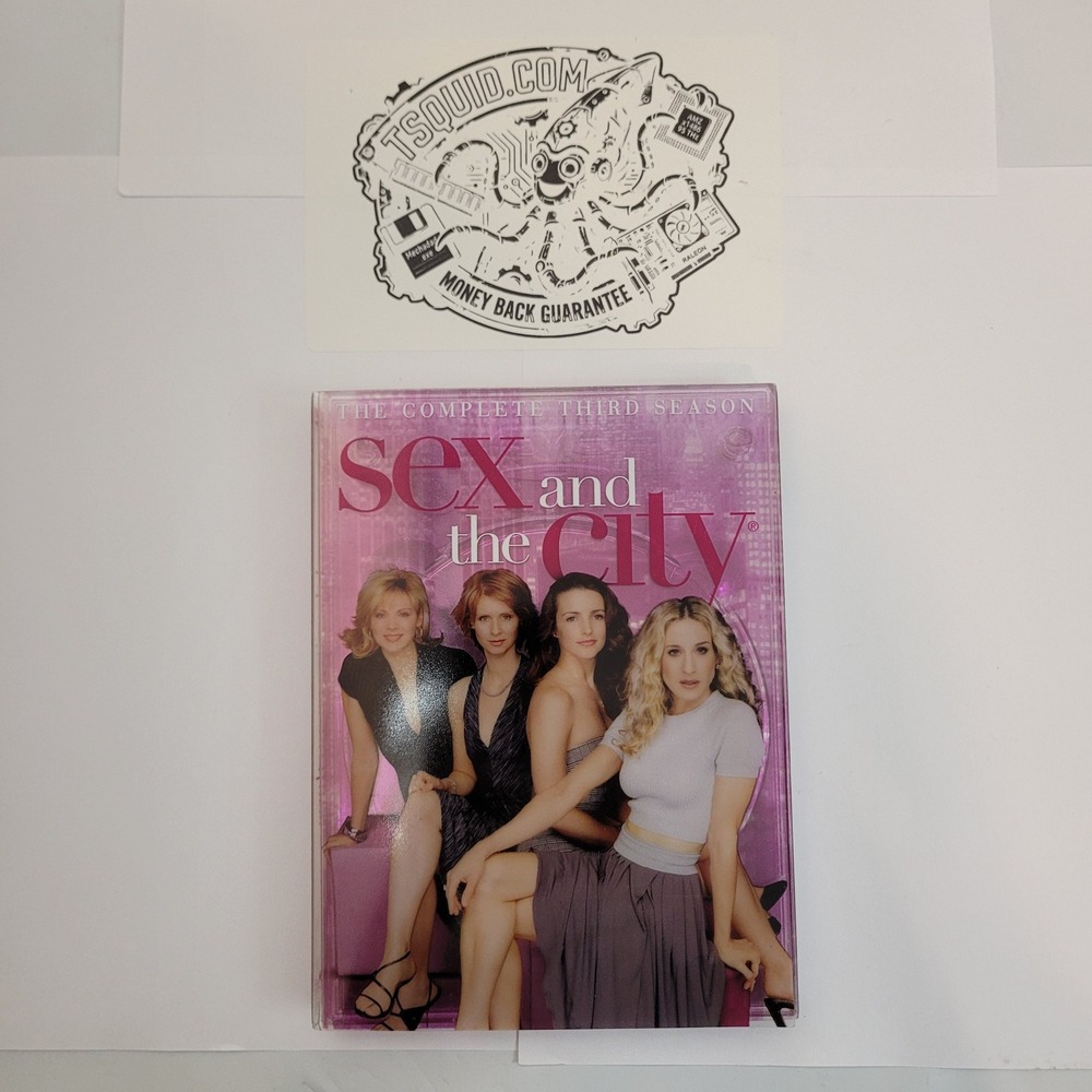 HBO Sex and the City The Complete Third Season DVD 3-Disc Set 0-7831-1985-2